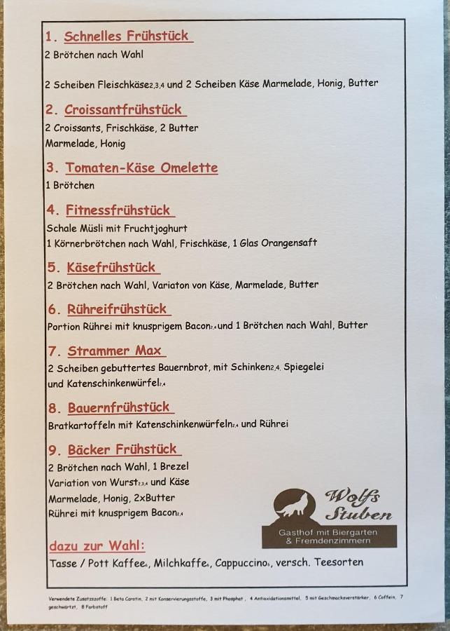 Gasthof Wolfs Stuben Reichenbach an der Fils Exteriör bild