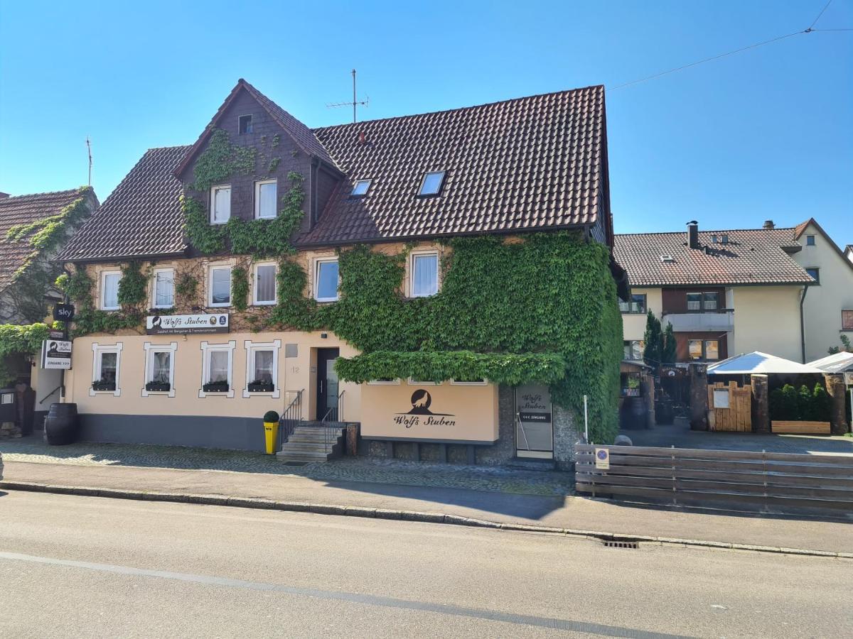 Gasthof Wolfs Stuben Reichenbach an der Fils Exteriör bild